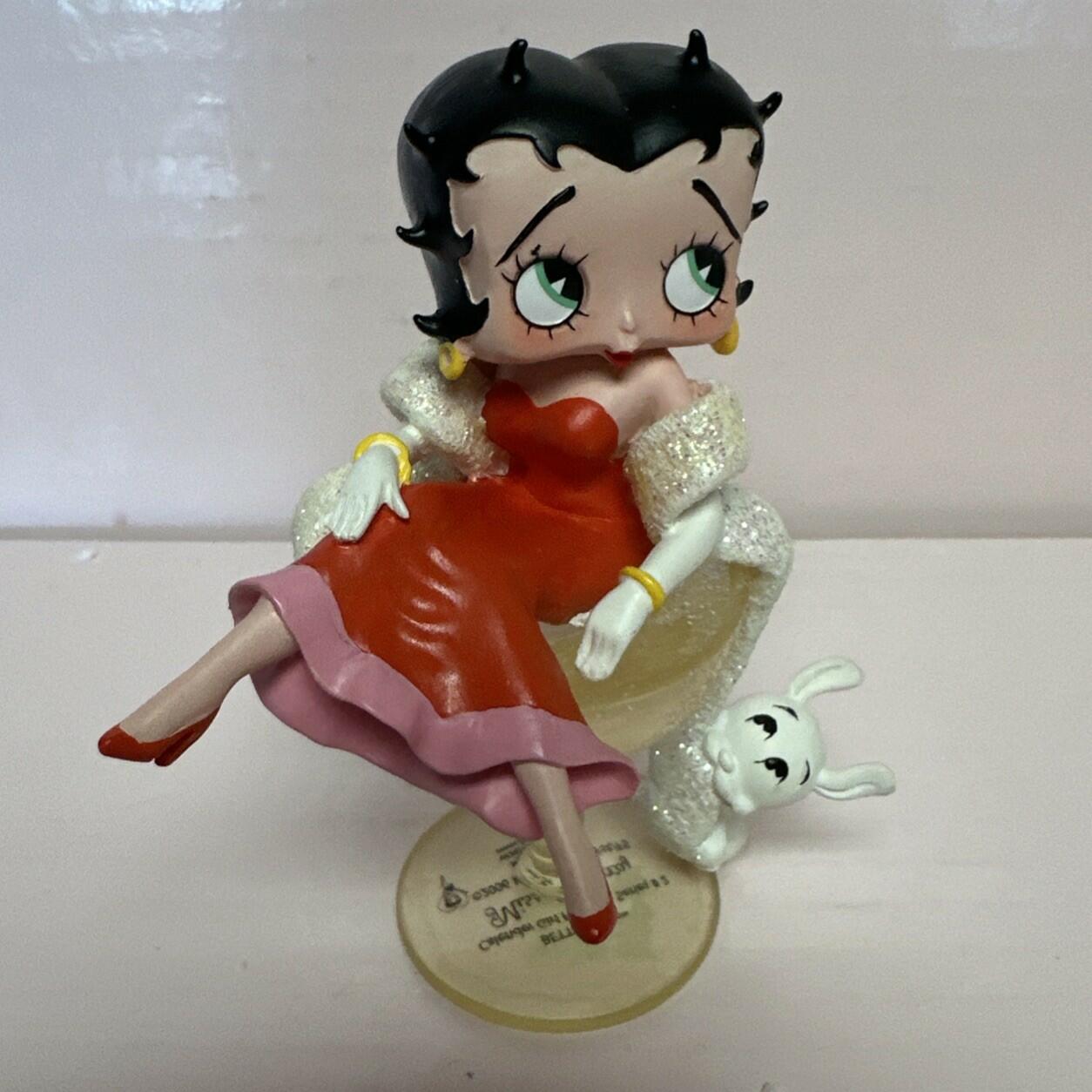 Betty Boop Calendar Girl Figurine January 2007 W/Box Rare