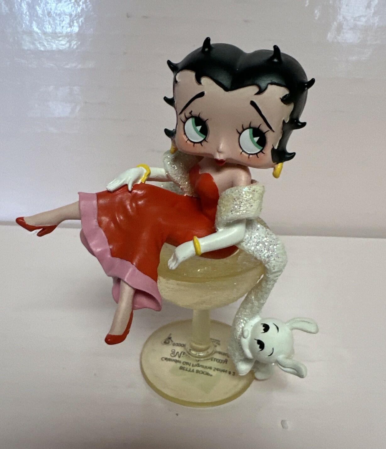 Betty Boop Calendar Girl Figurine January 2007 W/Box Rare