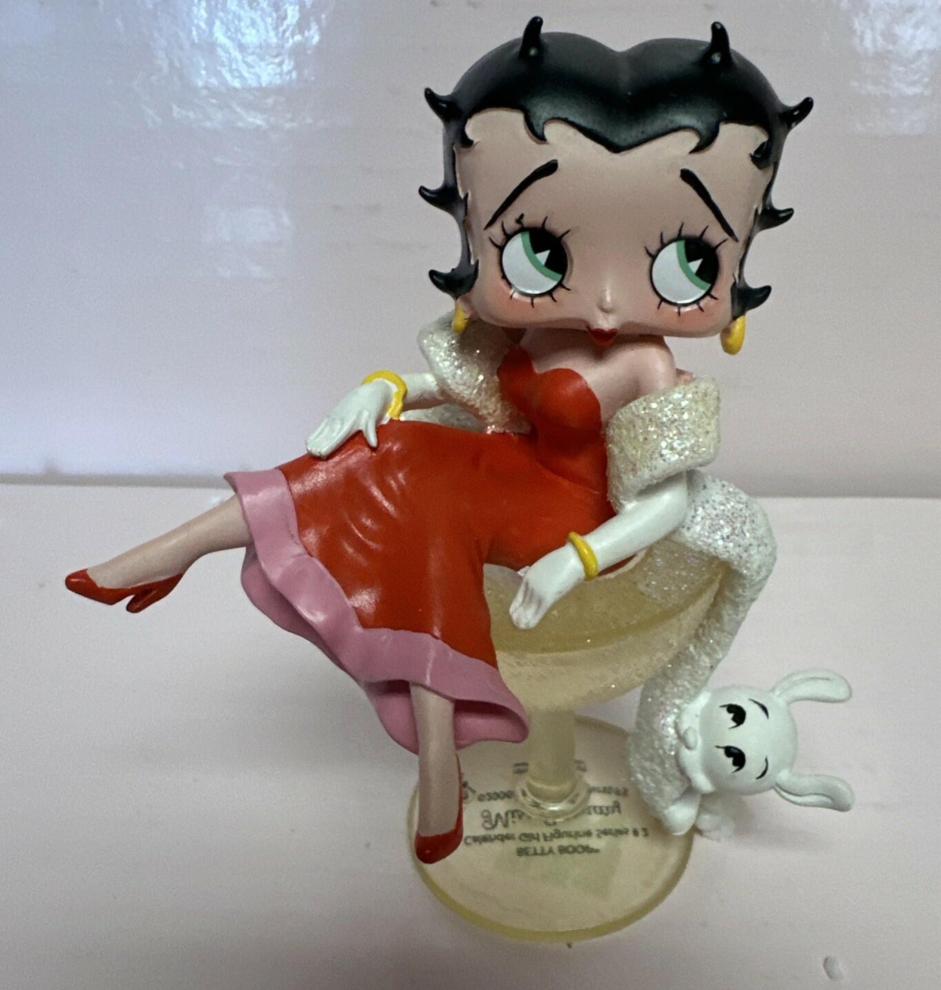 Betty Boop Calendar Girl Figurine January 2007 W/Box Rare