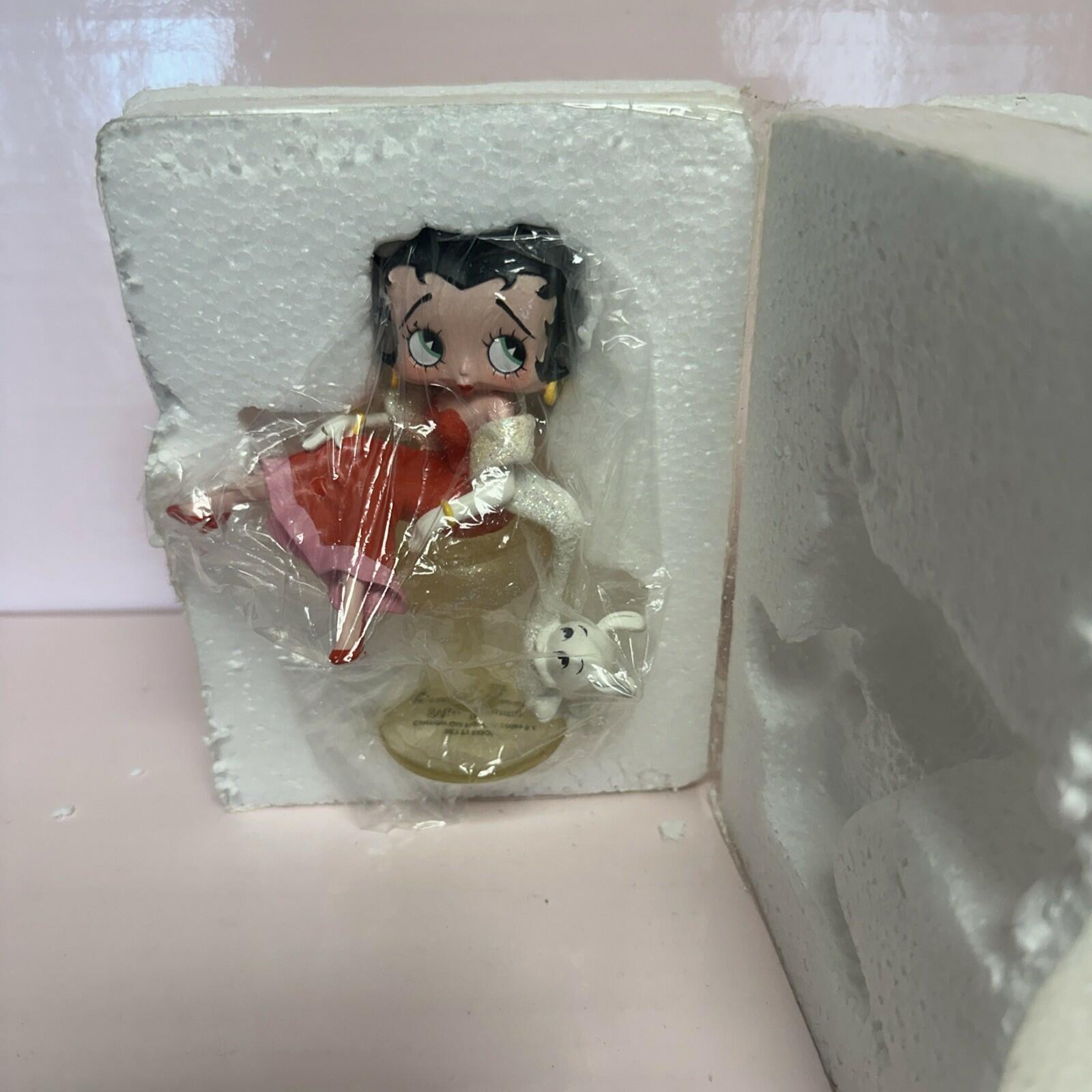 Betty Boop Calendar Girl Figurine January 2007 W/Box Rare