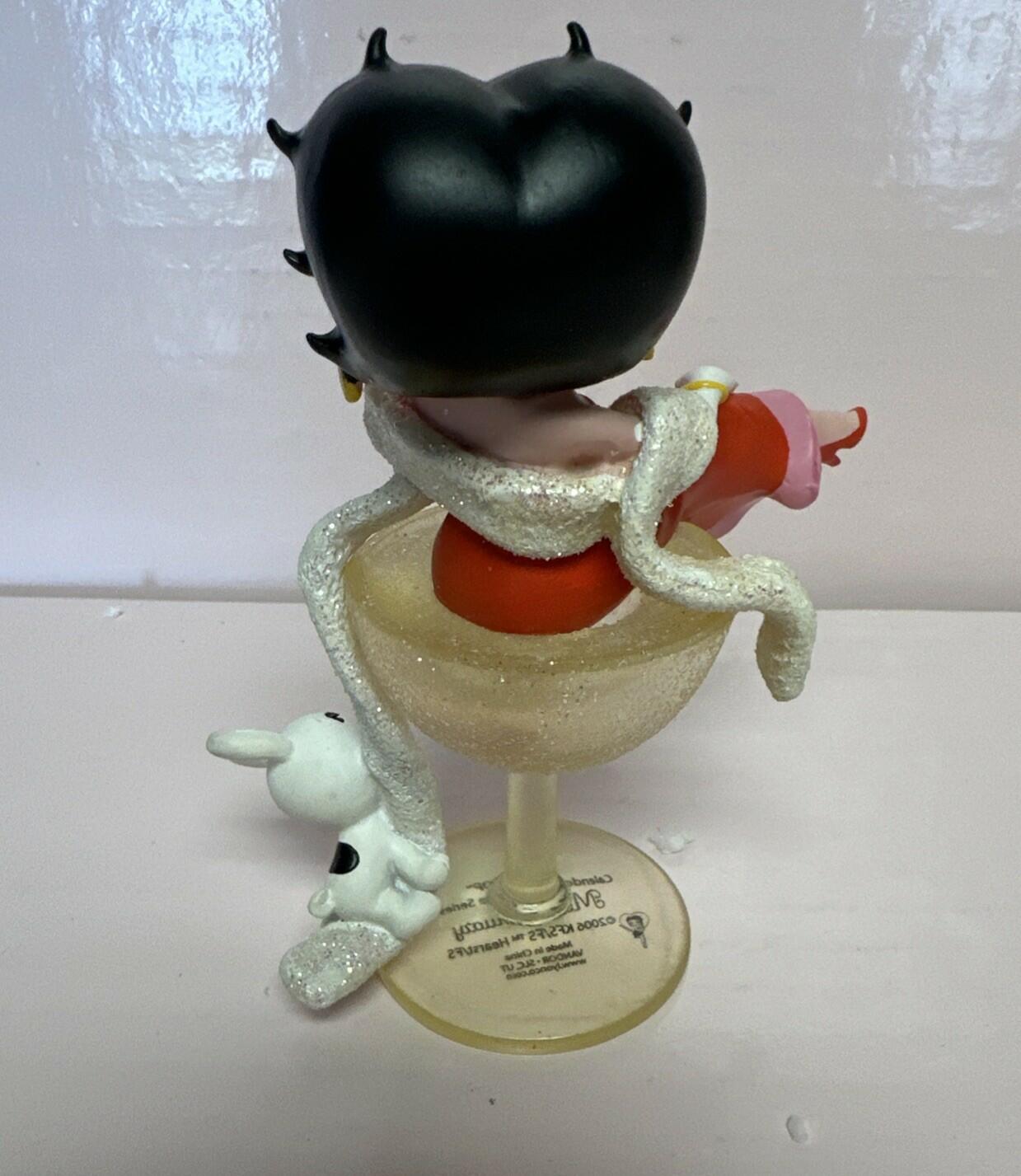 Betty Boop Calendar Girl Figurine January 2007 W/Box Rare