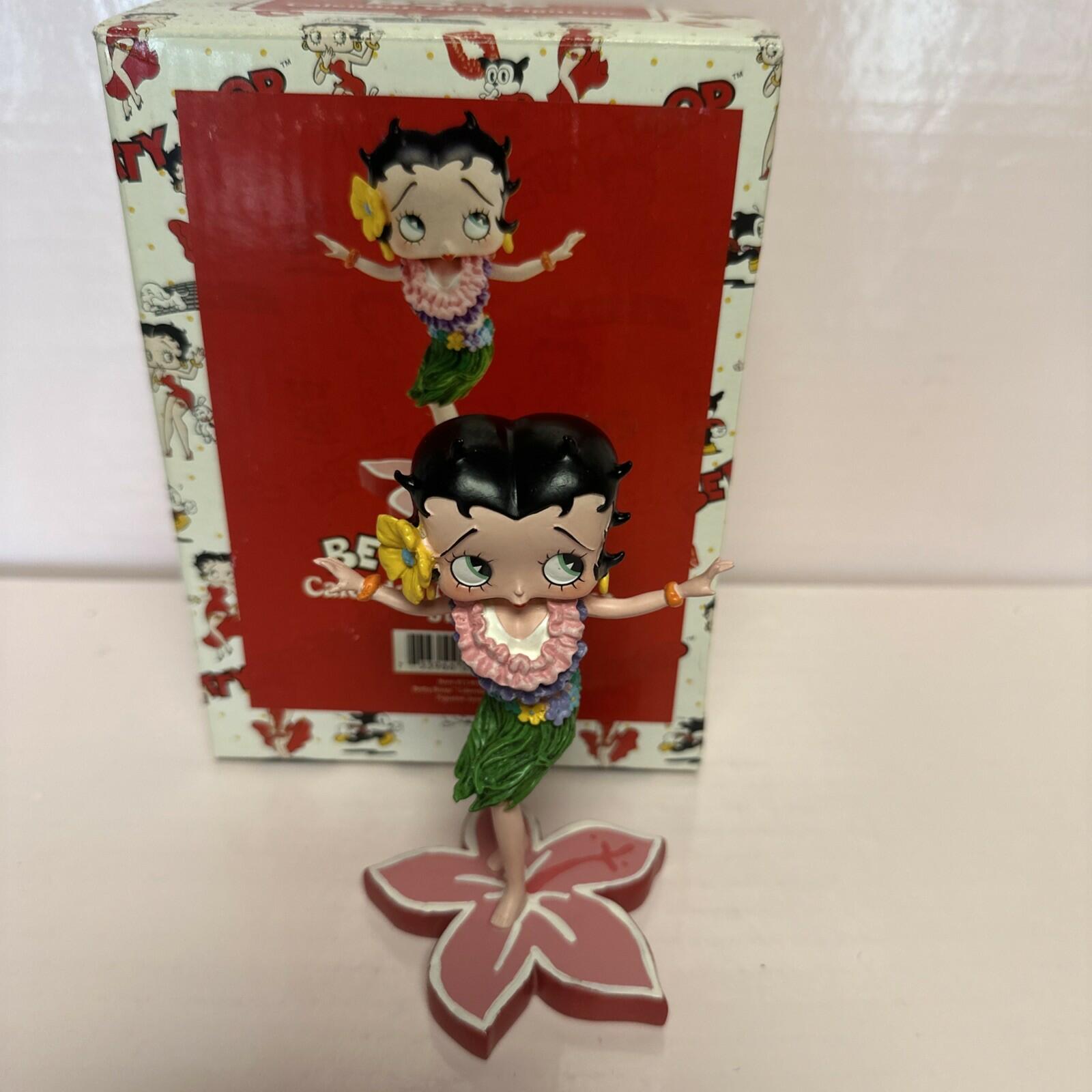 Betty Boop Calendar Girl Figurine June 2007 With Original Box Rare  #11493